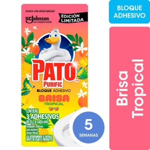 PATO PURIFIC BLOQUE ADHESIVO BRISA x 3u